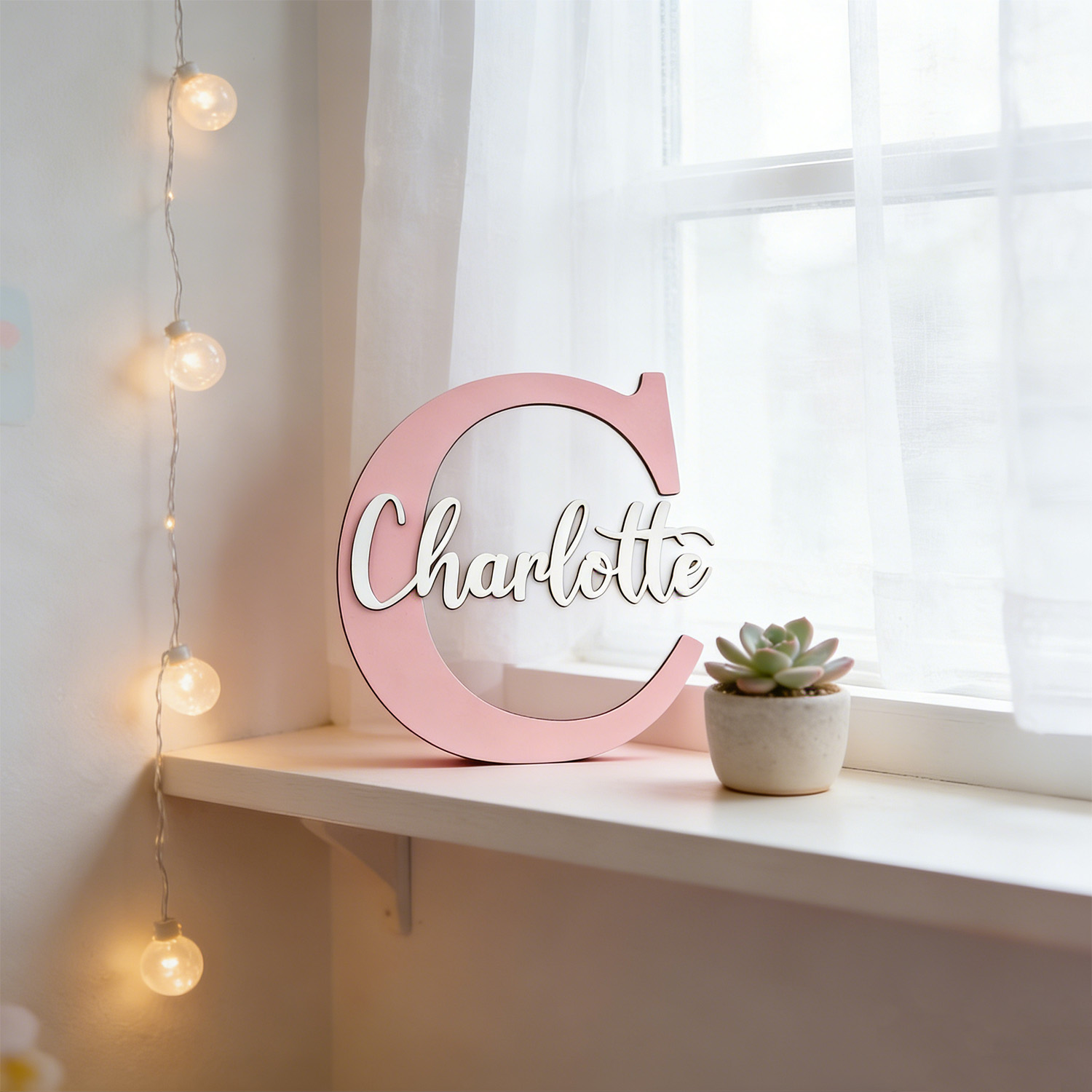 1 Pezzo Insegna Personalizzata - Lighting Christmas Decor recensione e prezzo