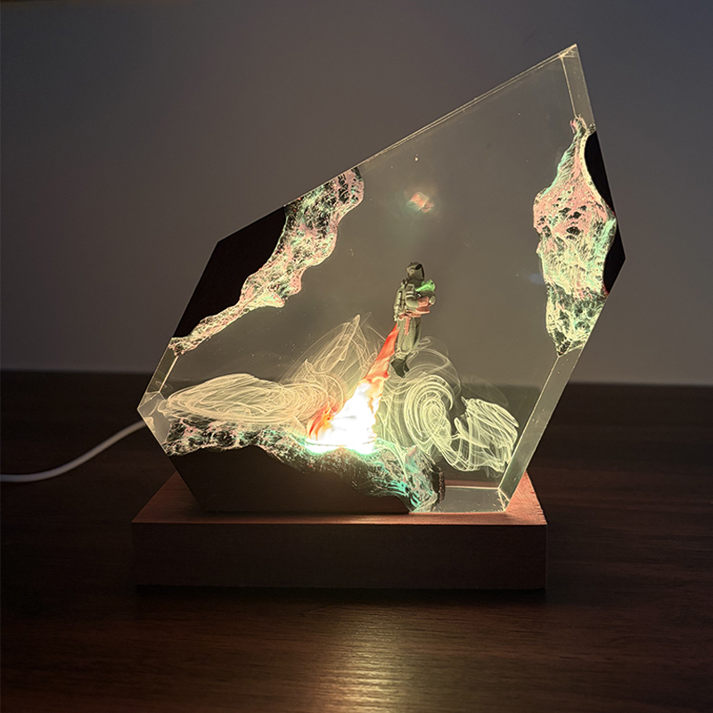 Lampada da Tavolo in Resina a  - Lighting Christmas Decor recensione e prezzo