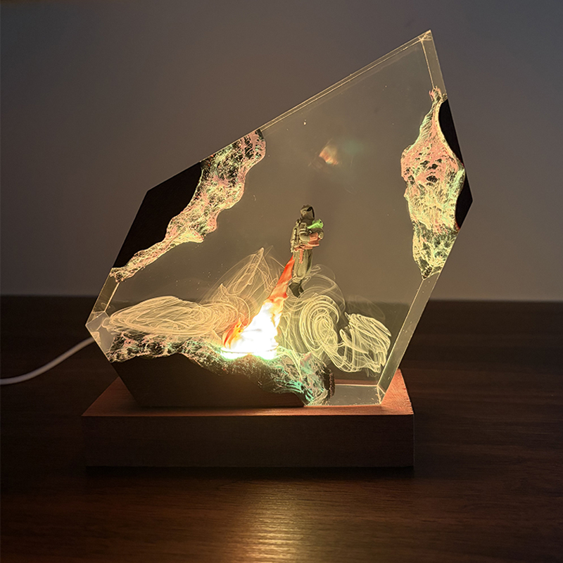 Lampada da Tavolo in Resina a  - Lighting Christmas Decor recensione e prezzo